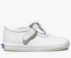 Outlet Little Kid's Champion Toe Cap T-Strap Sneaker Women Girls
