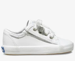 Best Little Kid's Kickstart Jr. Leather Sneaker Women Girls