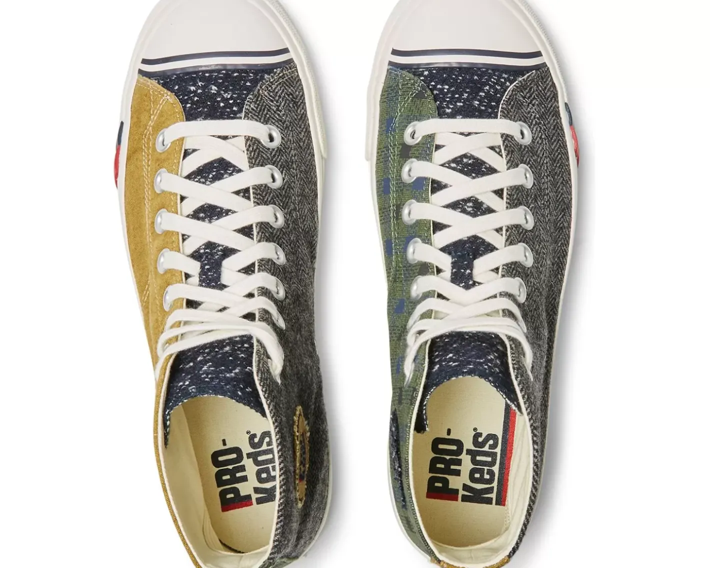 Sale Unisex Royal Hi Patchwork Unisex Pro-Keds Adult