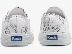 Sale Women's Breezie Canvas Hand Drawn Print Sneaker Women Lace Ups