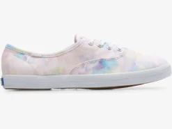 New Women's Champion Abstract Print Sneaker Women Lace Ups