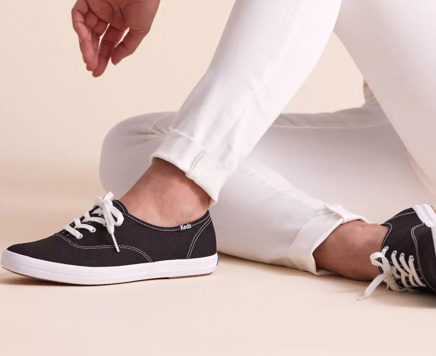 New Women's Champion Feat. Organic Cotton Sneaker Women Lace Ups