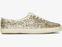 Clearance Women's Champion Glitter Celebration Sneaker Women Lace Ups