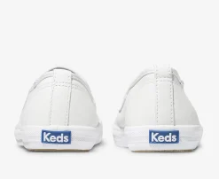 Online Women's Champion Leather Slip On Sneaker Women Leather