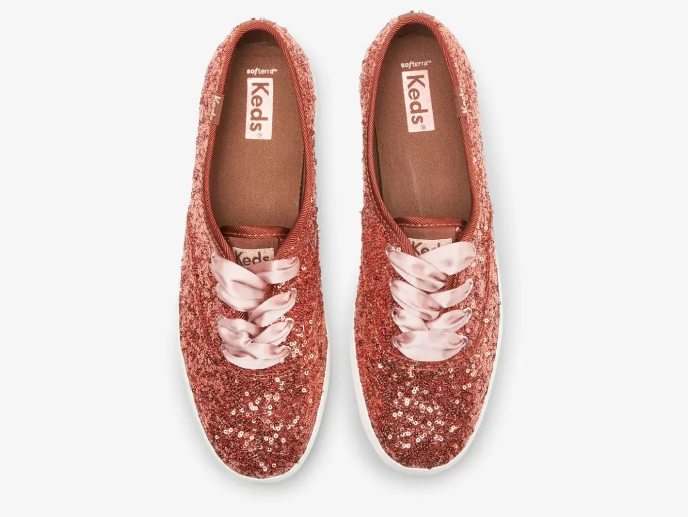 Clearance Women's Champion Sequins Celebration Sneaker Women Lace Ups