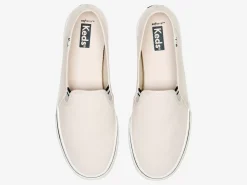 Hot Women's Double Decker Canvas Slip On Sneaker Women Slip Ons