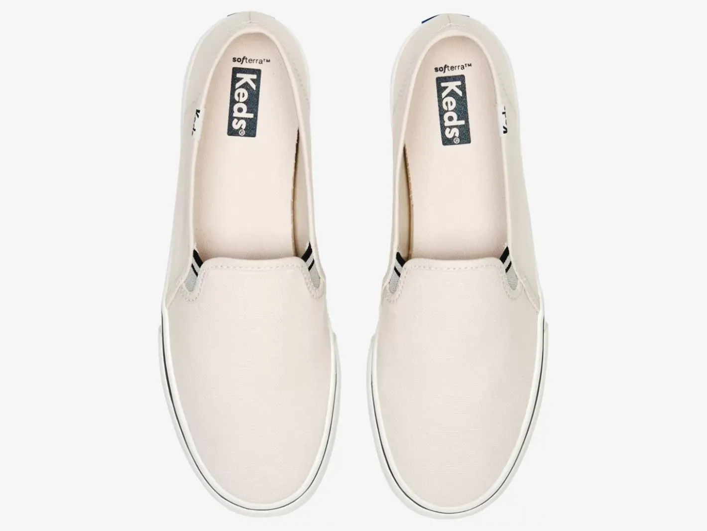 Hot Women's Double Decker Canvas Slip On Sneaker Women Slip Ons