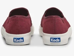 Best Women's Double Decker Emboss Suede Slip On Sneaker Women Slip Ons