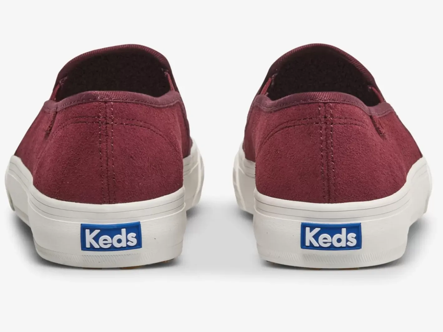 Best Women's Double Decker Emboss Suede Slip On Sneaker Women Slip Ons