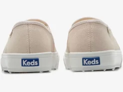 Clearance Women's Double Decker Perf Suede Slip On Sneaker Women Slip Ons