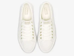 New Women's Jump Kick Duo Dot Eyelet Sneaker Women Platforms