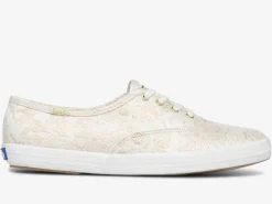 Outlet Women's X Rifle Paper Co. Champion Colette Jacquard Sneaker Women Lace Ups