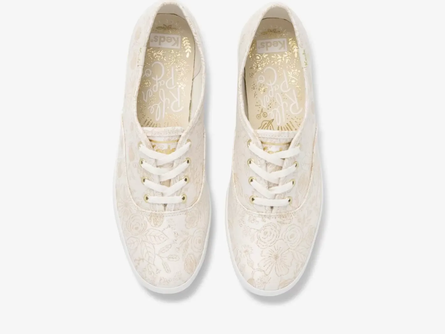 Outlet Women's X Rifle Paper Co. Champion Colette Jacquard Sneaker Women Lace Ups