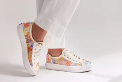 Outlet Women's X Rifle Paper Co. Triple Kick Mesh Margaux Women Platforms