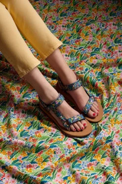 Clearance Women's X Rifle Paper Co. Trio Sandal Women Slip Ons