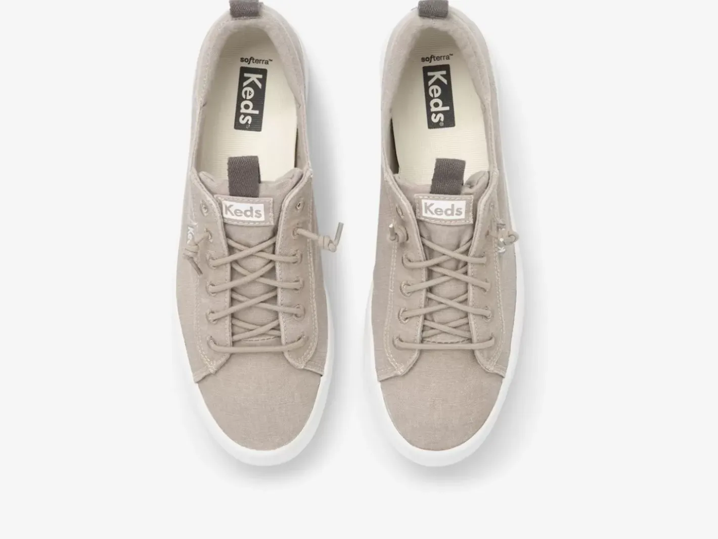 Online Women's Kickback Canvas Washable Sneaker Women Lace Ups