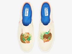 Hot Women's Kickback Mule Cocktails Slip On Sneaker Women Slip Ons