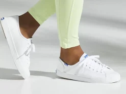 Women's Kickstart Leather Sneaker Women Leather
