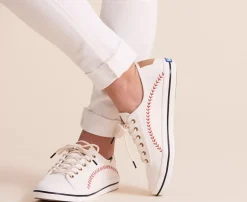 Discount Women's Kickstart Pennant Sneaker Women Lace Ups