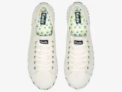 Hot Women's Kickstart Tennis Stripe Sneaker Women Lace Ups