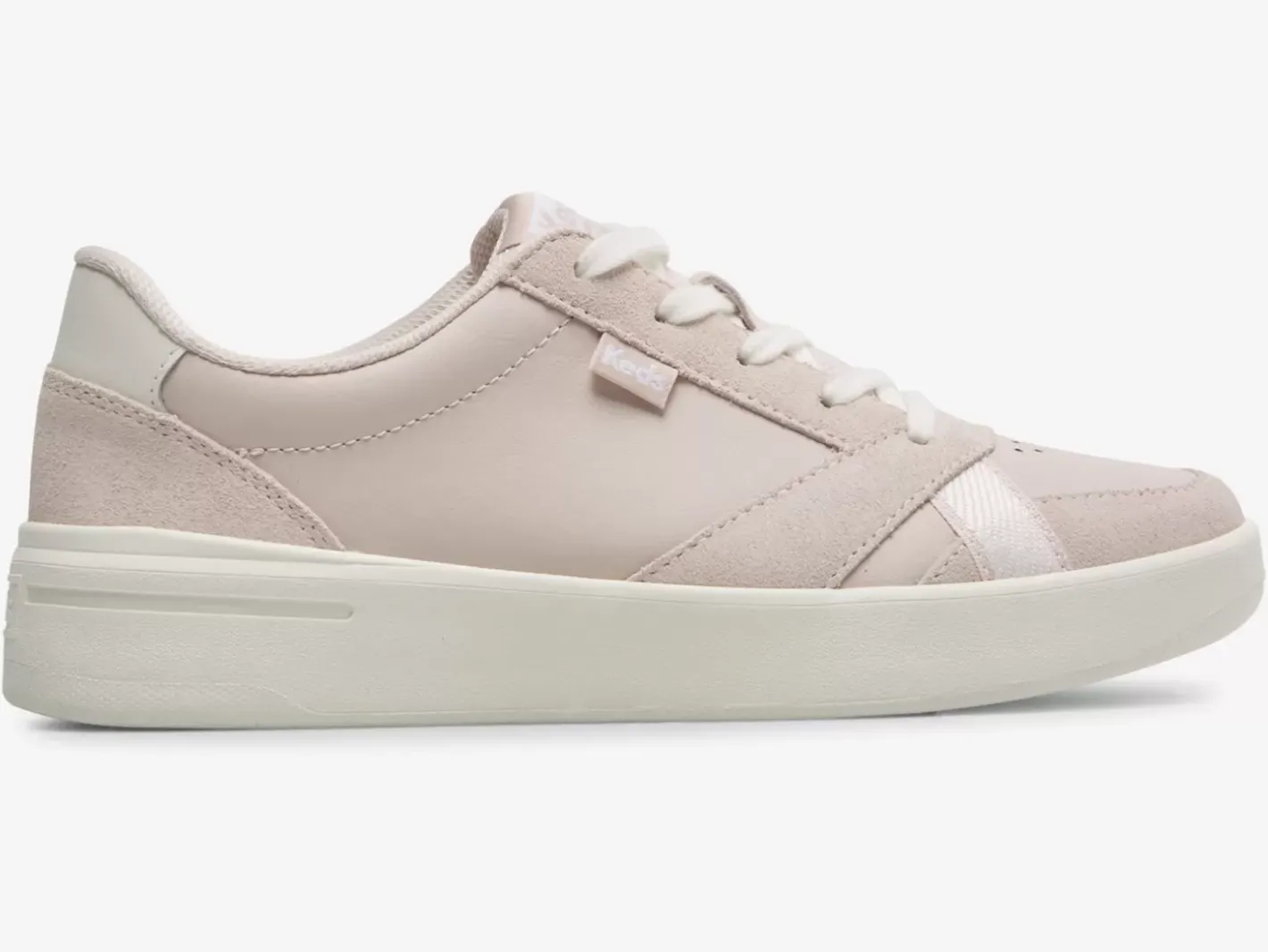 Clearance Women's The Court Leather/Suede Sneaker Women Lace Ups
