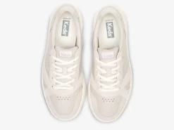 Clearance Women's The Court Leather/Suede Sneaker Women Lace Ups