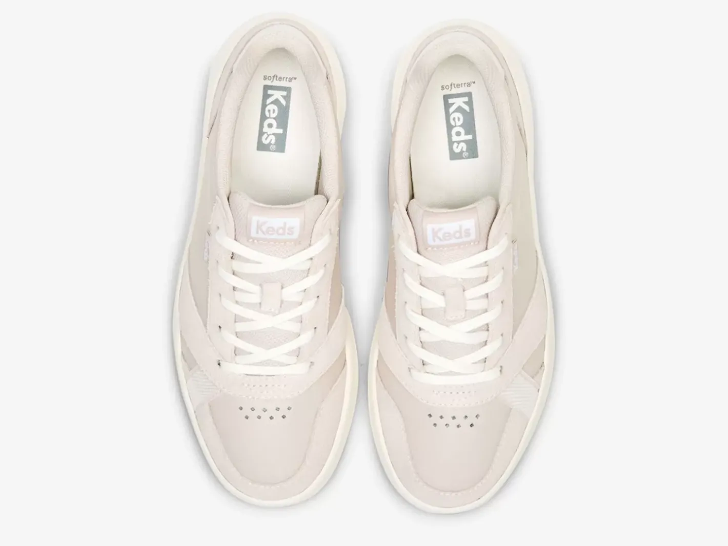 Clearance Women's The Court Leather/Suede Sneaker Women Lace Ups