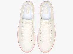 New Women's Triple Kick Canvas Jute Foxing Sneaker Women Platforms