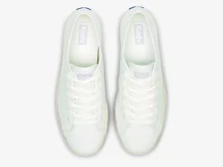 New Women's Triple Up Canvas Foxing Stripe Sneaker Women Platforms