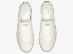 Sale Women's Triple Up Canvas Foxing Stripe Sneaker Women Platforms