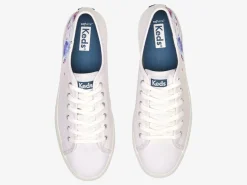 Best Women's Triple Up Canvas Painterly Floral Sneaker Women Platforms
